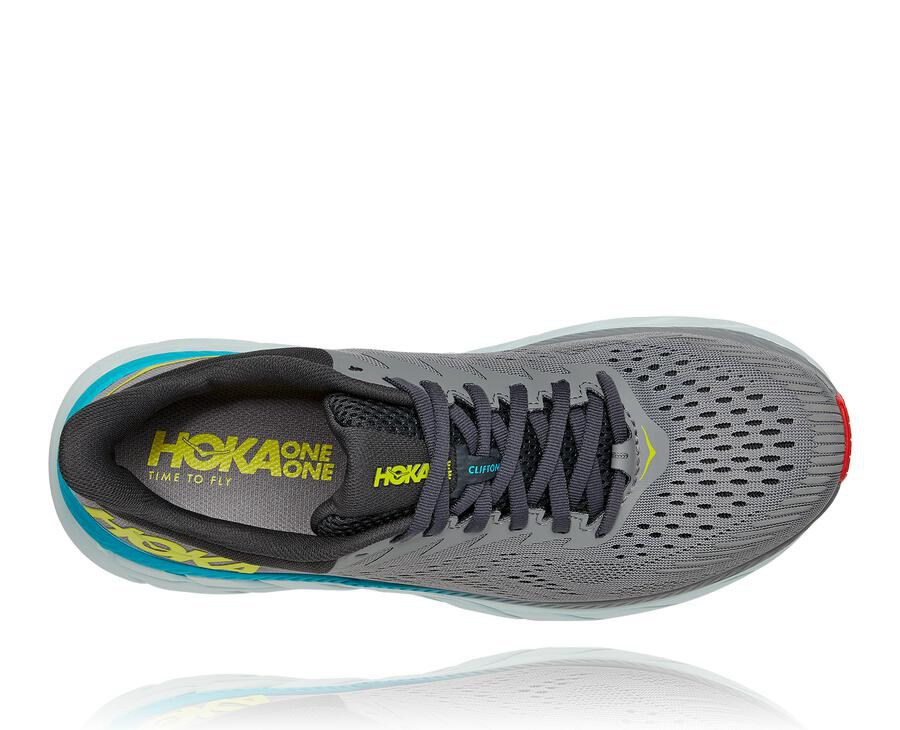 Chaussure Running Hoka One One Clifton 7 Homme - Grise - RHL-129547